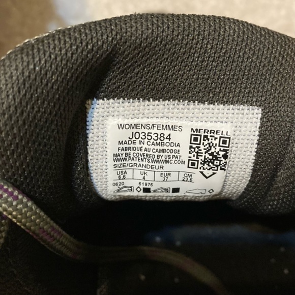 Merrell ZION FST HIKING SHOE in Grey/Purple Size 6.5 - Picture 7 of 7